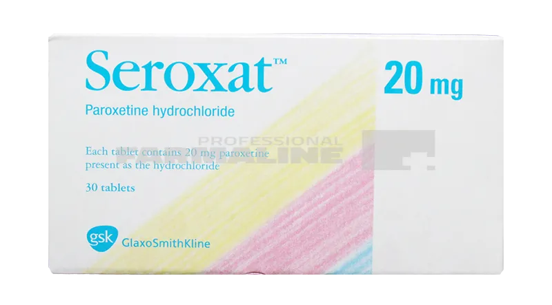 SEROXAT 20 mg X 30