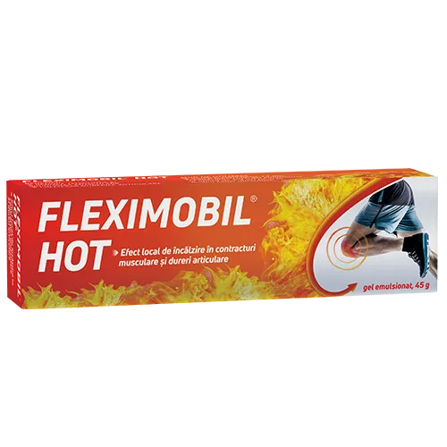 Fleximobil Hot gel emulsionat  45g Fiterman