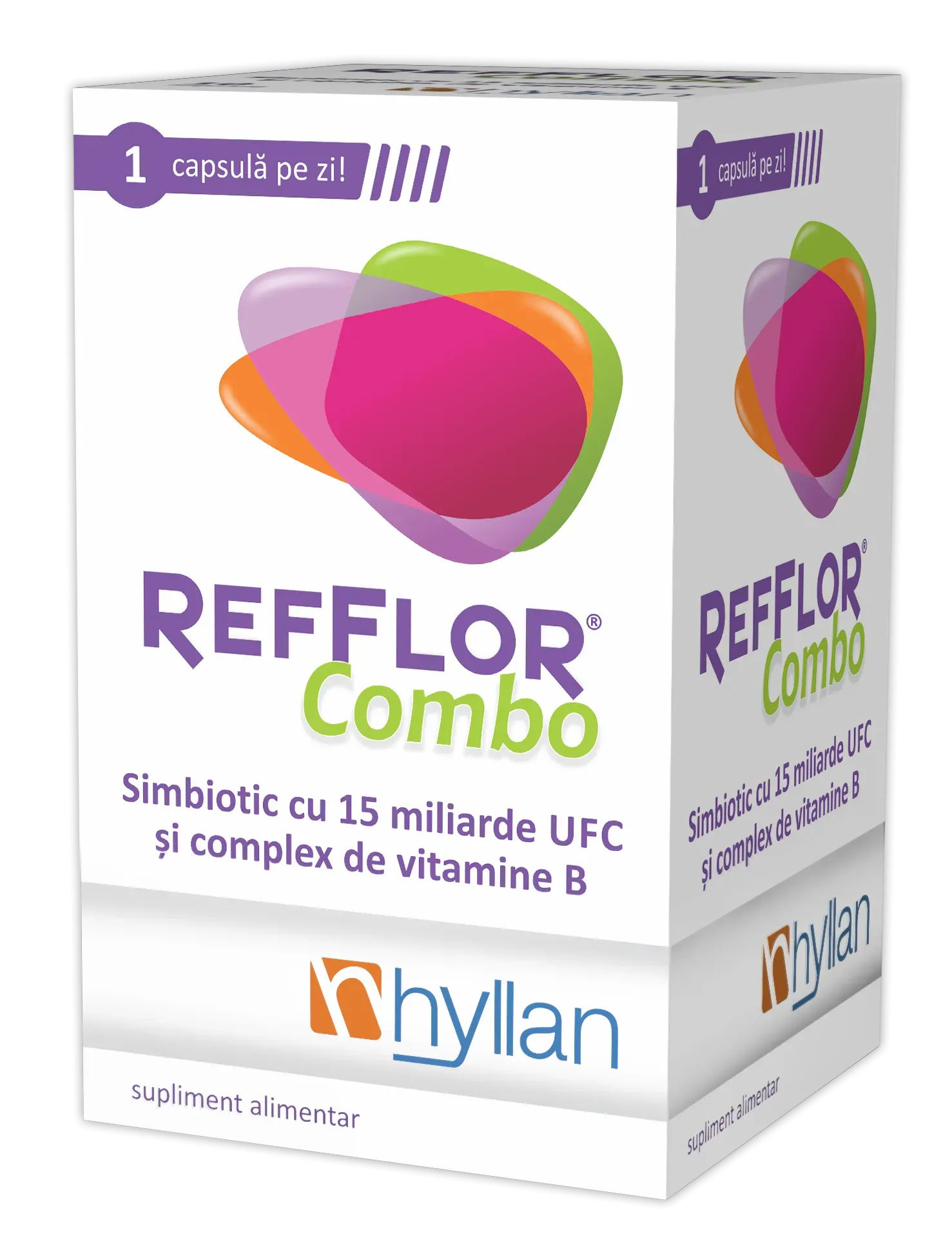 Refflor Combo Probiotice + Vit B-cps. x 10-Hyllan Pharma RO