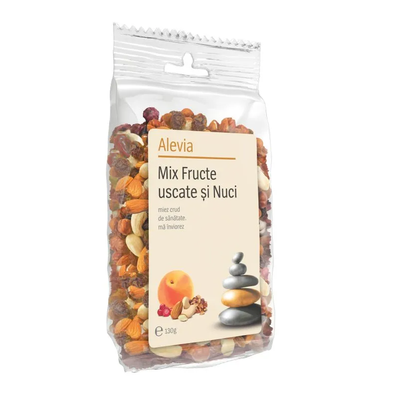 Alevia Mix Fructe Uscate si Nuci 130g