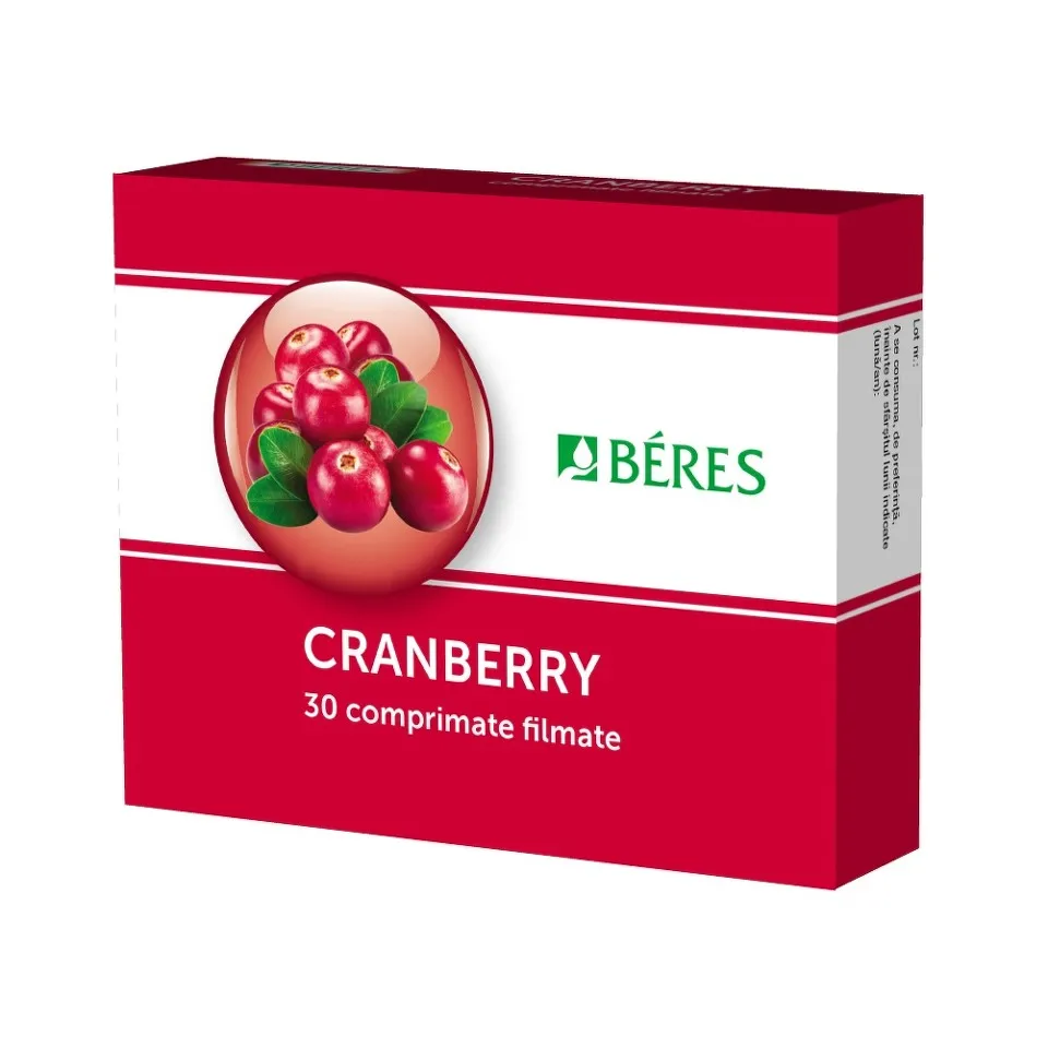 BERES CRANBERRY 30 COMPRIMATE FILMATE