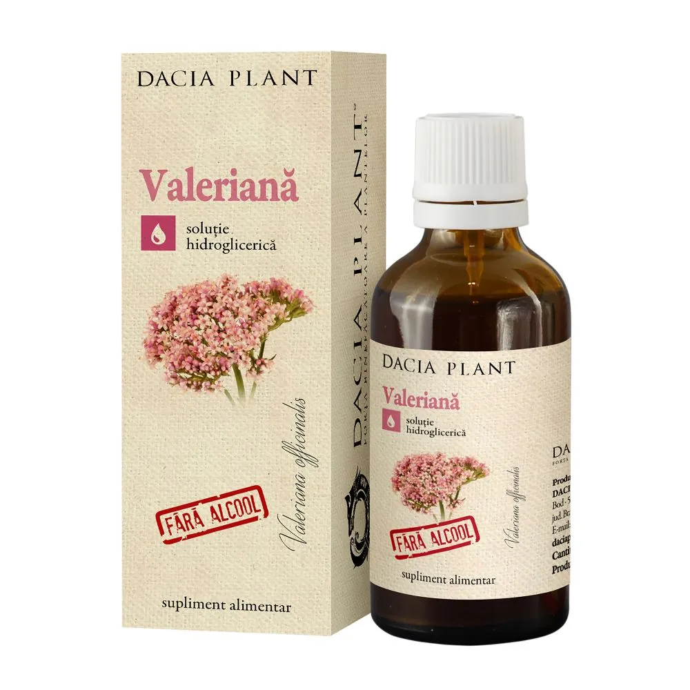 Tinctura de valeriana fara alcool 50ml