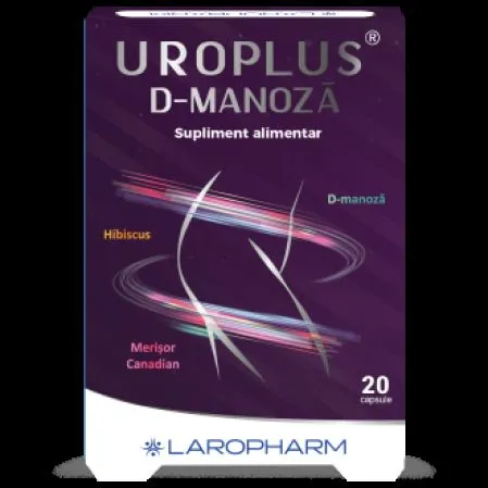 Uroplus D-Manoza, 20 capsule, Laropharm