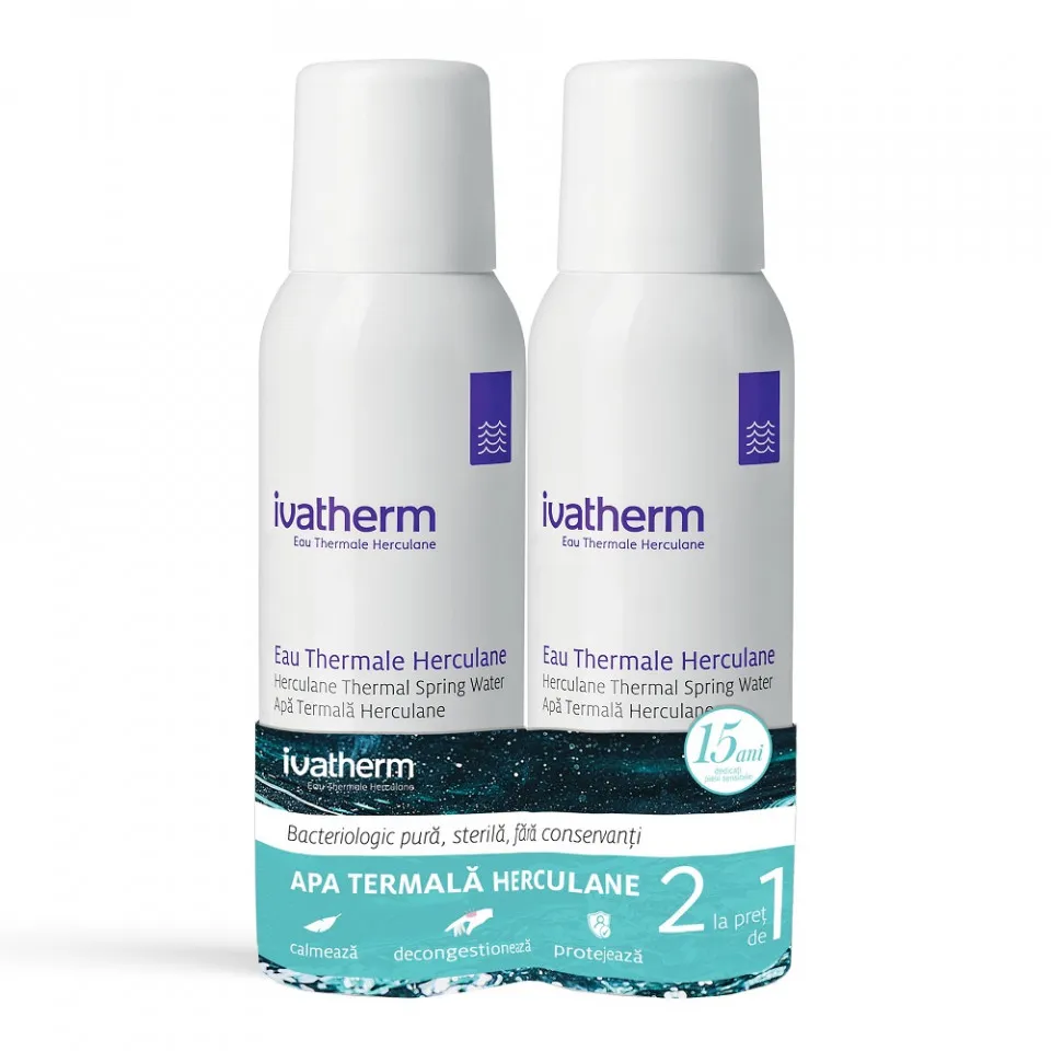 IVATHERM Apa termala Herculane x 200ml 1+1 cadou