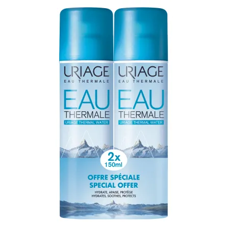 URIAGE Apa termala x 150ml 1+1 cadou