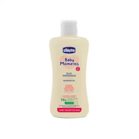 Chicco Baby Moments Sensitive Ulei de masaj dermatologic, 200ml, 0 luni+