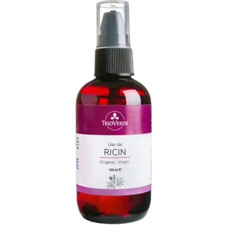 Ulei de Ricin virgin spray, 100 ml, Trio Verde