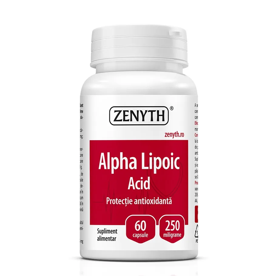 Alpha Lipoic Acid, 60 capsule, Zenyth