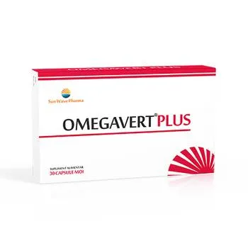 Omegavert Plus, 30 capsule, Sun Wave Pharma