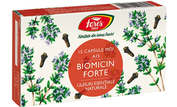 FARES BIOMICIN FORTE X 15 CAPSULE