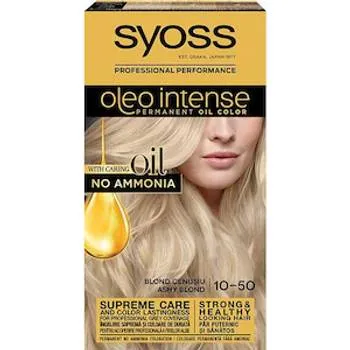 Vopsea de par fara amoniac Color Oleo 10-50 blond cenusiu, 115ml, Syoss