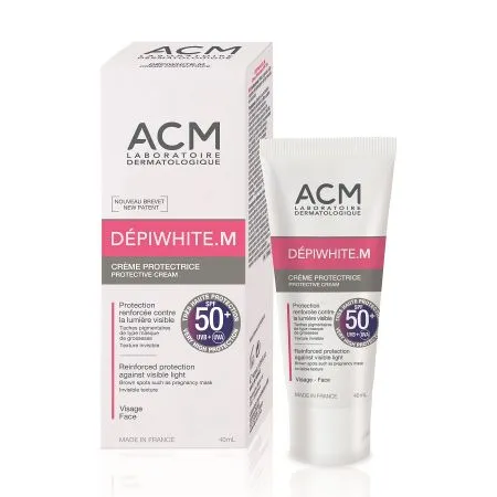 Crema pentru protectie solara Depiwhite M, SPF 50+, 40 ml, Acm