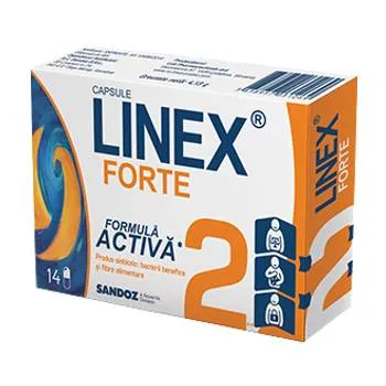 Linex Forte, 14 capsule, Sandoz