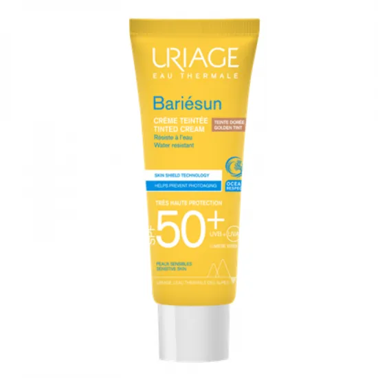 URIAGE BARIESUN CREMA COLORATA GOLD PROTECTIE SOLARA SPF50+ 50ML