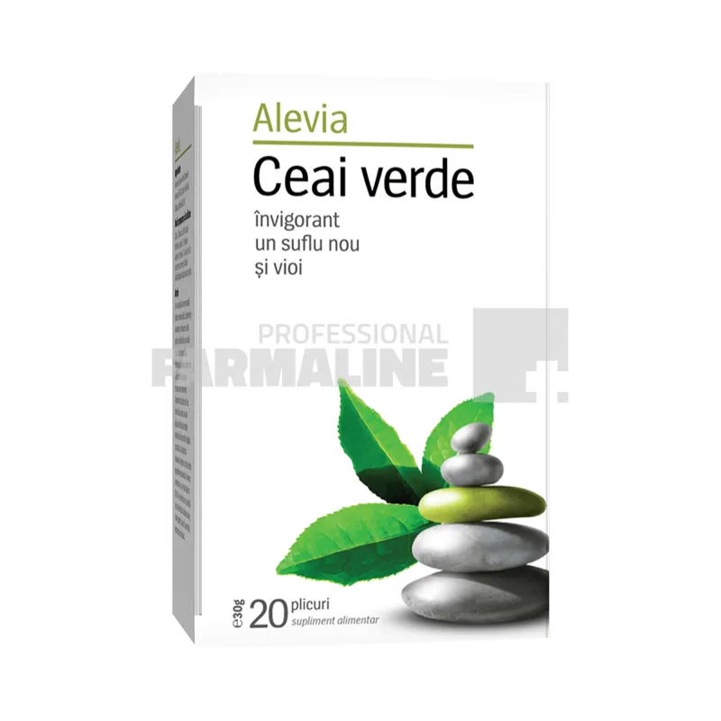 Alevia Ceai verde 20 plicuri