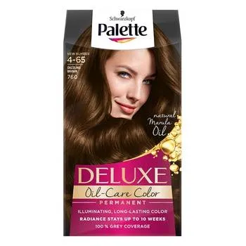 Vopsea permanenta Palette Deluxe Oil-Care 760/4-65 Castaniu stralucitor, 135ml, Schwarzkopf