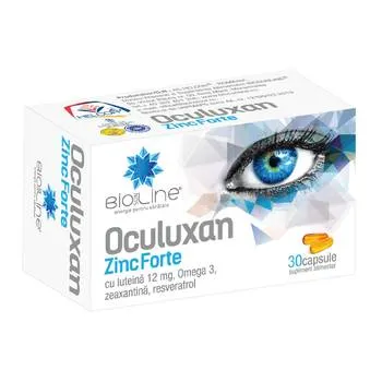 Oculuxan Zinc Forte, 30 capsule, BioSunLine