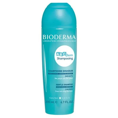 Sampon pentru curatarea delicata a copiilor ABCDerm, 200 ml, Bioderma