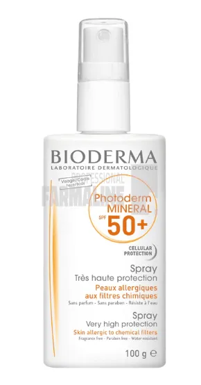 Bioderma Photoderm Mineral Fluid SPF50 100 g
