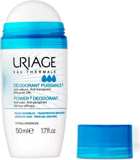 URIAGE DEODORANT POWER 3 ROLL-ON X 50 ML