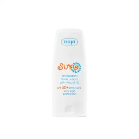 ZIAJA Sun Crema antioxidanta pentru ten cu vitamina C, SPF50, 50ml