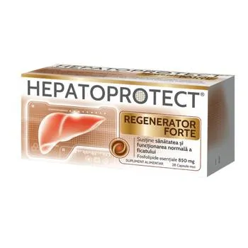 Hepatoprotect Regenerator Forte 850mg, 28 capsule, Biofarm