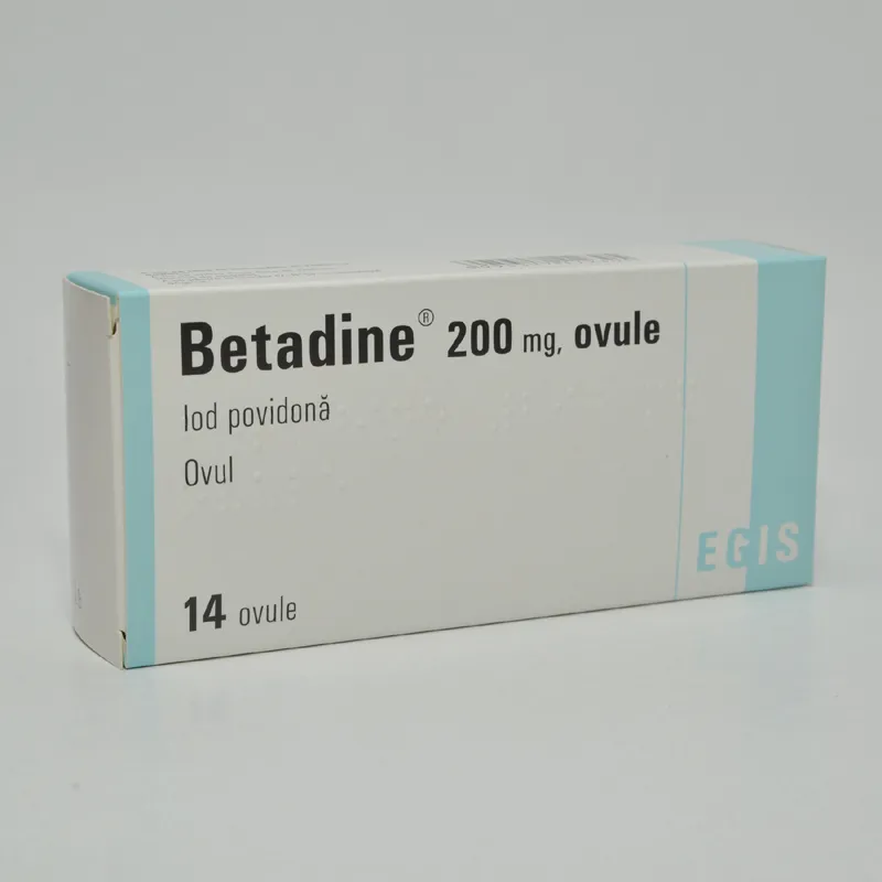 Betadine 200 mg, 14 ovule, Egis Pharmaceutical