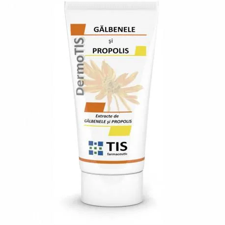 Dermotis unguent galbenele si propolis, 50 ml