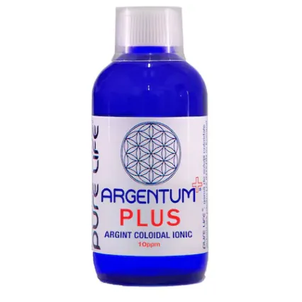 Pure Life Argentum + 10ppm argint coloidal concentrat x 480ml