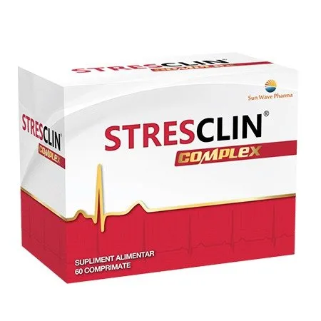 Stresclin Complex, 60 comprimate, Sun Wave