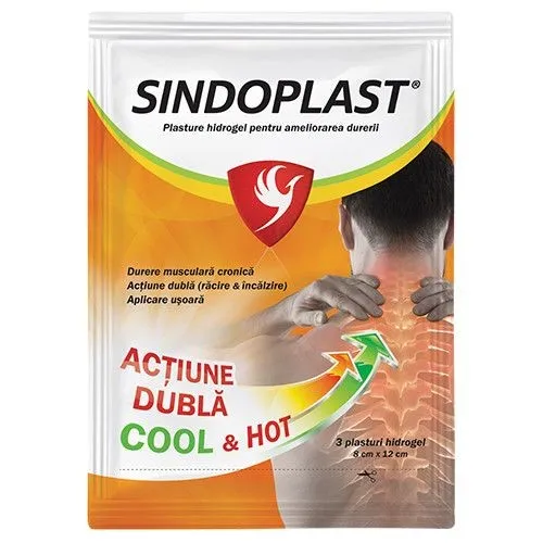 SINDOPLAST PLASTURI CU HIDROGEL 3 BUCATI