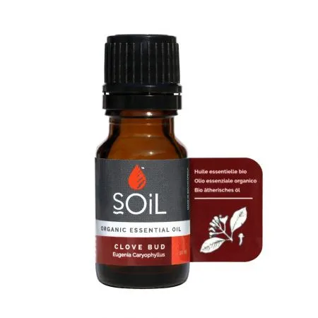 Ulei Esential Cuisoare Pur 100% Organic, 10 ml, SOiL