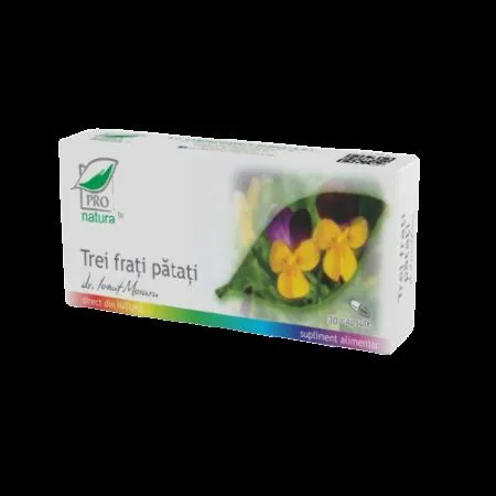 Trei frati patati, 30 capsule, Pro Natura