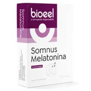 Somnus Melatonina, 20 capsule, Bioeel