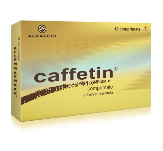 Caffetin, 12 comprimate, Alkaloid