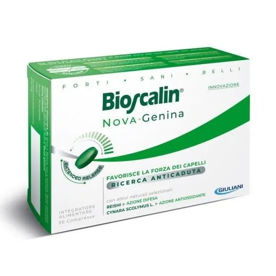 BIOSCALIN IMPOTRIVA CADERII PARULUI NOVAGENINA X 30CPR 866