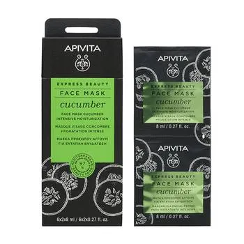 Apivita Express Masca castravete, 2 x 8ml