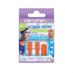 Cerumina Aqua work dopuri pentru urechi din silicon injectat , 2 bucati, Pietrasanta Pharma