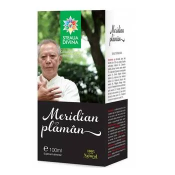 Tinctura pentru plamani Meridian, 100ml, Steaua Divina