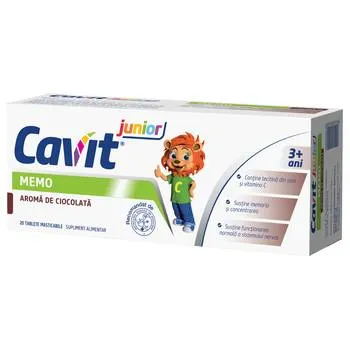 Cavit Junior Memo, 20 tablete, Biofarm