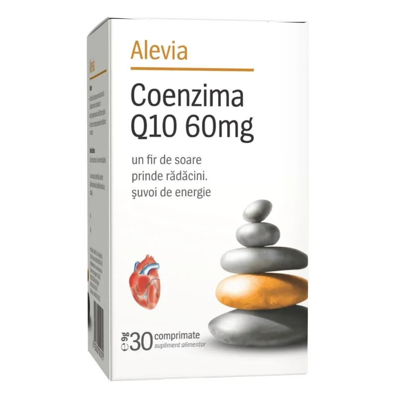 Alevia Coenzima Q10 60 mg 30 comprimate