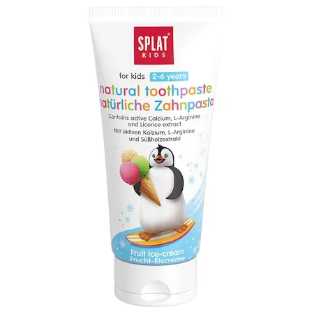 SPLAT Pasta de dinti Baby 2-6 ani Inghetata Fructe x 50ml