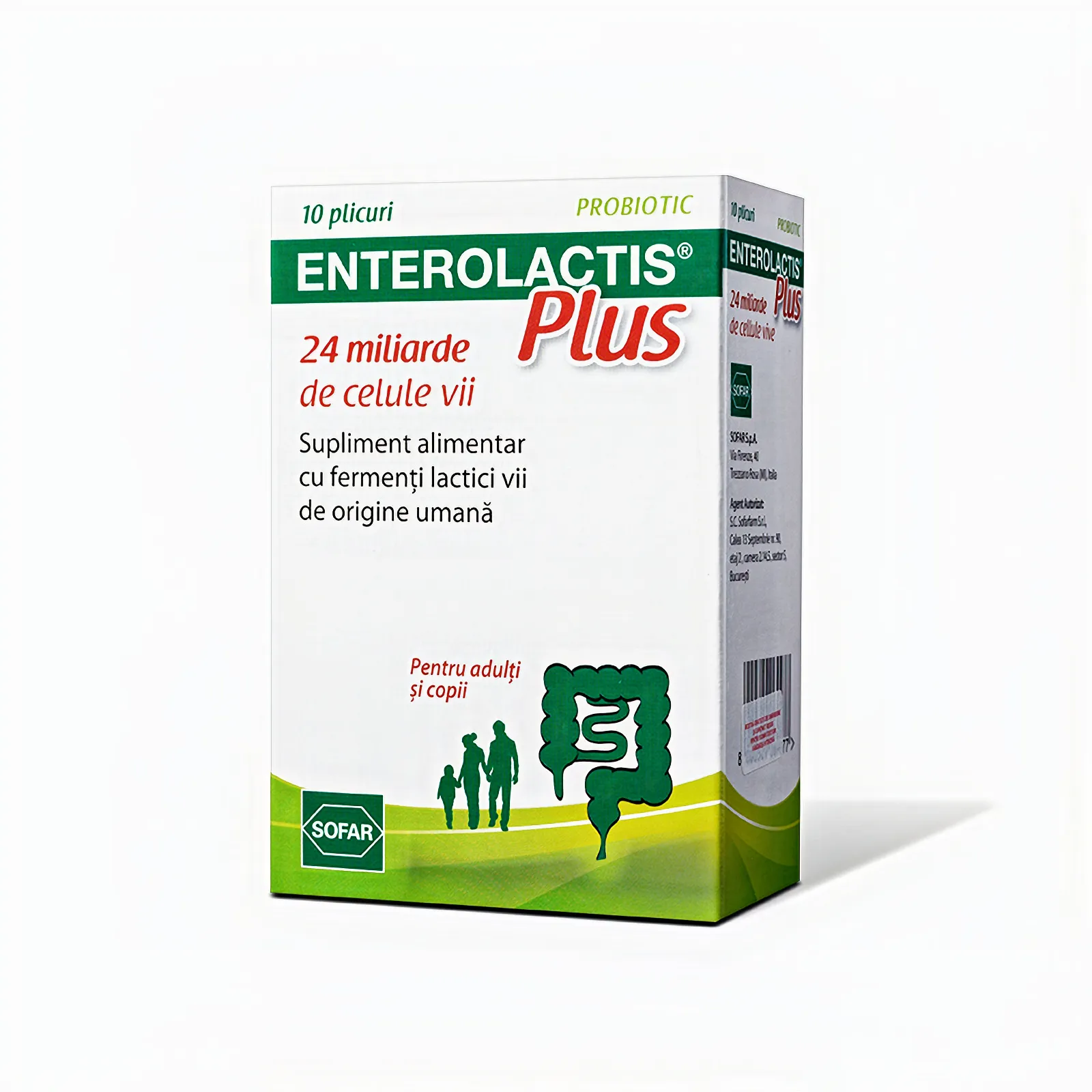 Enterolactis Plus x 10 plicuri (Sofar)