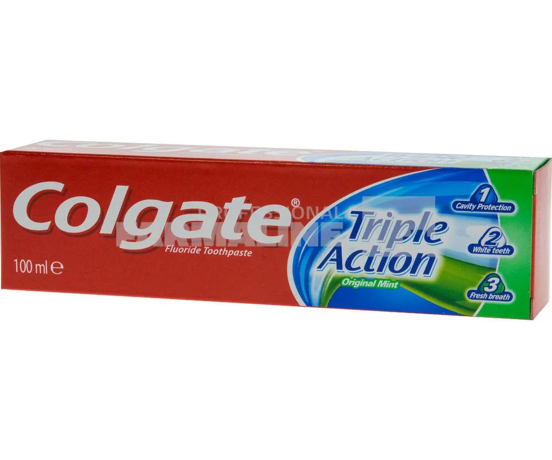 Colgate Triple Action Original Mint  Pasta de dinti 100 ml