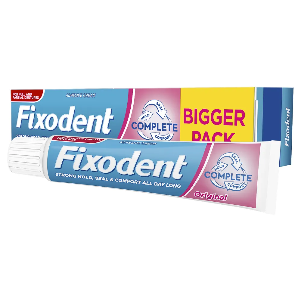 Fixodent Complete Original crema adeziva pentru proteza dentara, 70 ml, P&G