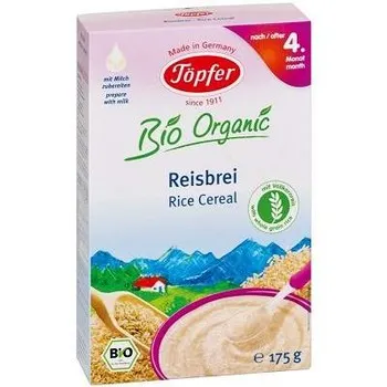 TOPFER Cereale Bio cu orez integral de la 4 luni, 175 g