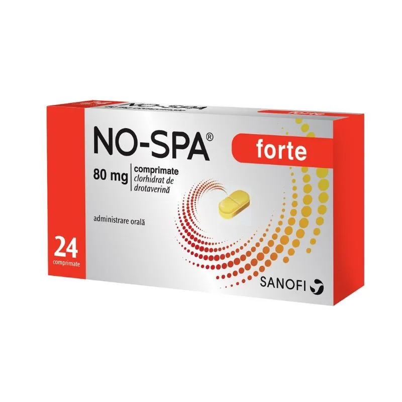 No-Spa Forte 80mg  24 comprimate SANOFI