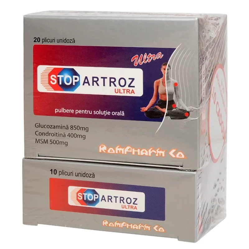 STOPARTROZ ULTRA 20PLICURI + 10PLICURI GRATIS