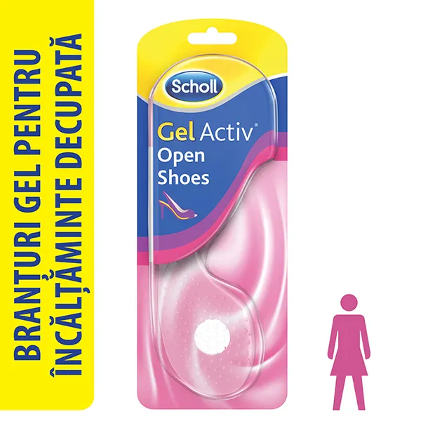 Branturi Gel Activ pentru incaltaminte decupata, Scholl