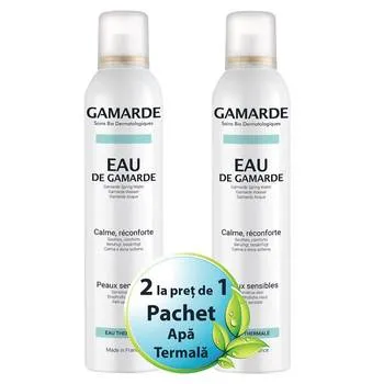 Pachet Apa termala 1+1 Gratuit, 2 x 250ml, Gamarde